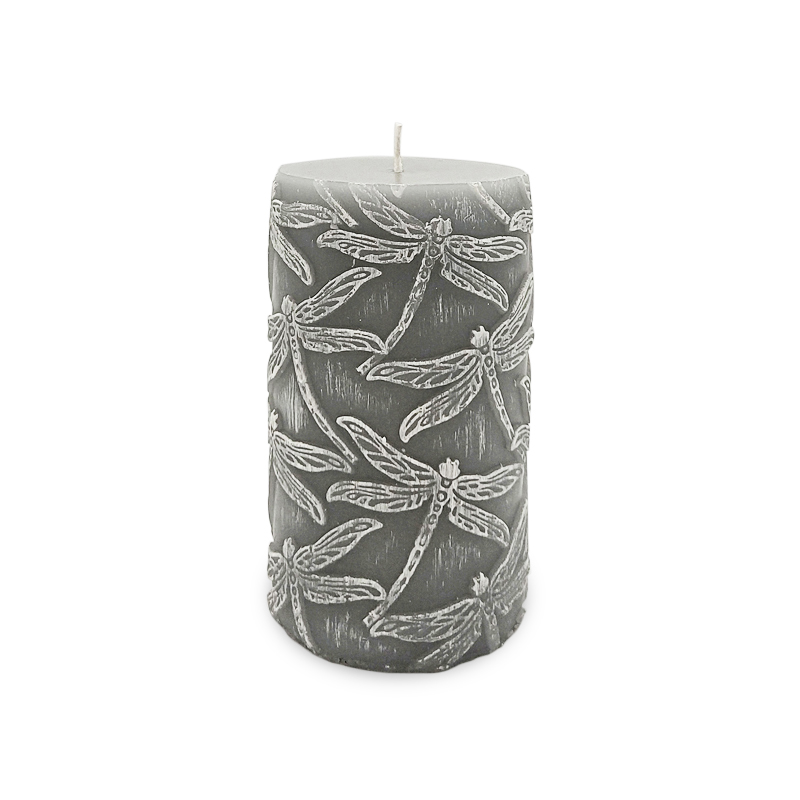Embossed luxury Christmas scented pillar candle Au...